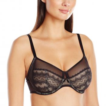 Damen‑BH Chantelle Revele Moi Schwarz – 4‑Teile, 70H