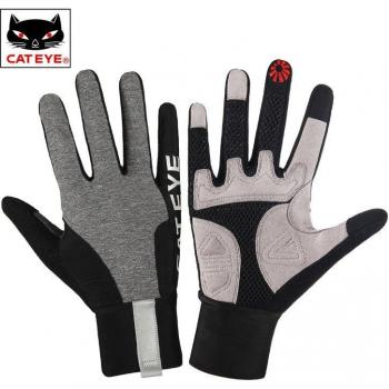 CATEYE MTB Touchscreen Handschuhe – reflektierende Langer Finger, atmungsaktiv