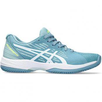 ASICS Solution Swift FF Clay Damen Tennisschuhe gris blue