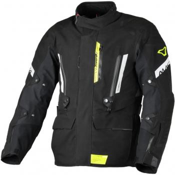 Macna Ultimax 2.0 Impermeabile Giacca Moto Nero-Giallo Antracite S (Ripetizione)