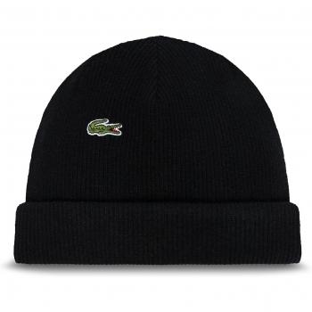 Gorro de lana acanalada unisex Lacoste