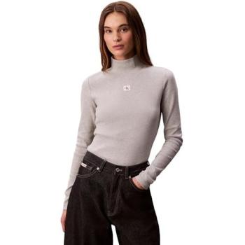 CVK Jeans Turtleneck Shirttop – grau heather – Rundhalsausschnitt, Regular Fit