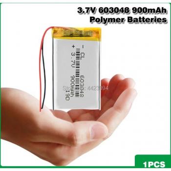 Batería 3,7 V 900 mAh de Litio Recargable (Modelo 603048) – Vehículos y Audio