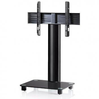 Piedestallo TV VCM 17126, Vetro Nero