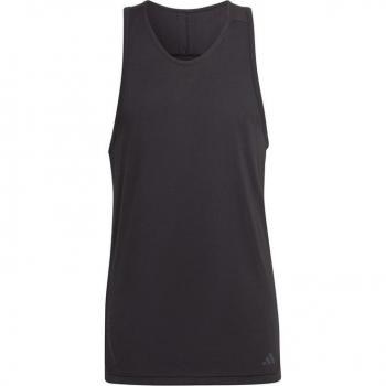 Base Negra Tank Top Adidas para Hombre en Yoga