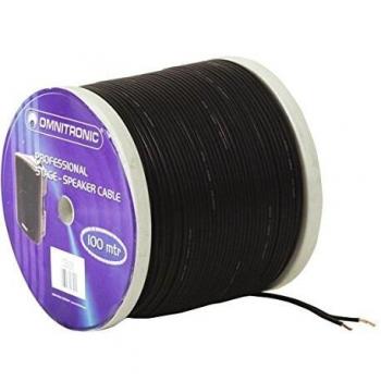 Omnipro 30300091 Lautsprecherkabel 100 m – Bk Nyfaz