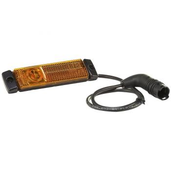 HELLA 2PS 008 645-801 LED-Lichtscheibe gelb