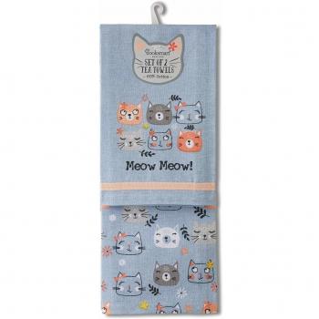 CookSmart Two-Pack Handkerchief Towels