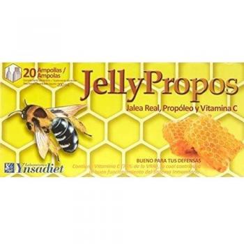 Ynsadiet Jalea + Propóleo Sin Azúcar 20 Ampollas