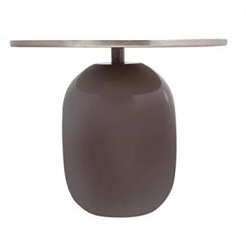 Table Basse Unique Era en Fer Gris 51x51
