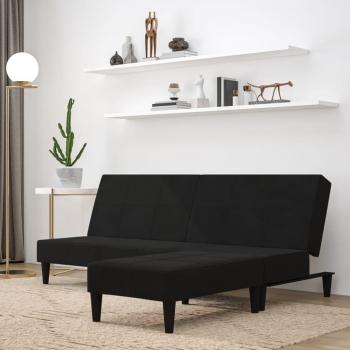 Tabú Sencillo VidaXL Sofá cama negro