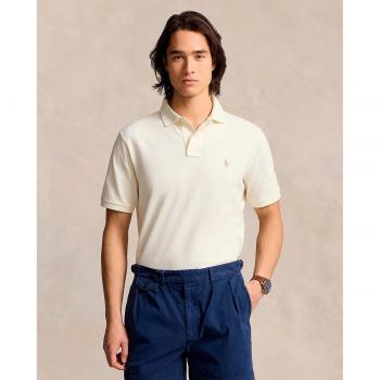 Polo Ralph Lauren Polo Beige Maniche Corte Uomo Taglia M