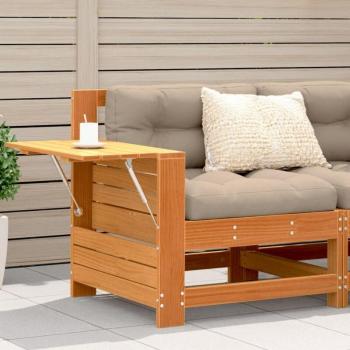 Sofa Accoudoir Avimac avec table d’appoint en bois pin