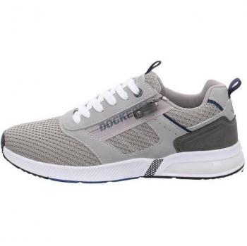 Dockers by Gerli Herren Low‑Top Sneaker – Männer Halbschuhe, Laufschuhe, Dunkelgrau, EU 45