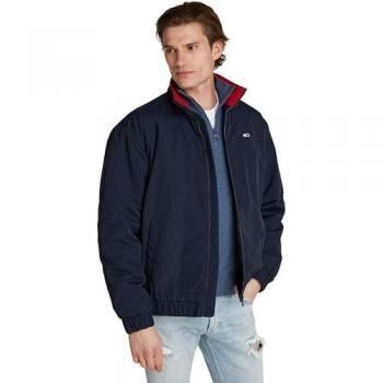 Tommy Jeans Übergangsjacke Essential DM0DM19661 Dunkelblau Relaxed Fit XS Herren
