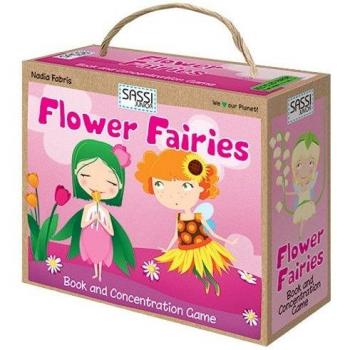 Flower fairies. Book and concentration game. Con gadget