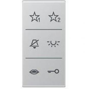 Jung Design‑Cover SI A6 A DC AL für Jalousien – SIA6ADCAL Modell