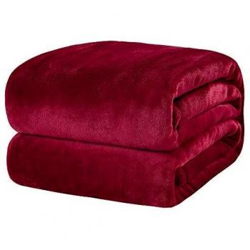 Micro Velour Bed Throw