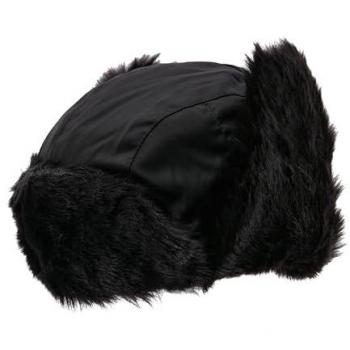 The Edge WoMens Adjustable Design Furry Trapper Hat