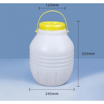 Seau de stockage en plastique pour aliments, 4L, 5L, 10L, avec couvercle étanche