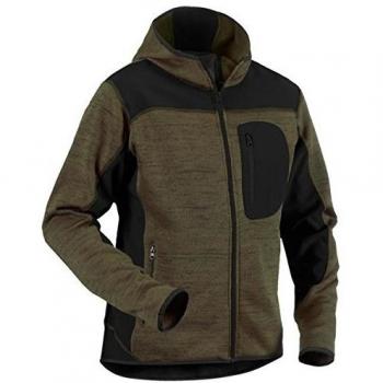 BLÅKLADER Fleece‑Strickjacke 4930/2117