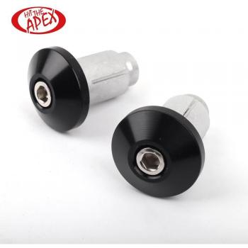 Universal 7/8 Motorcycle Hand Grips with Bar End Weights