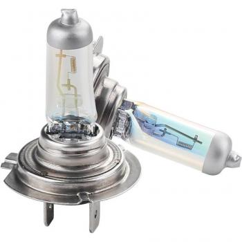 Lámpara de faro H7 halógena de 55W y 2300K para automóvil, ojos superbrillantes amarillos dorados, 12V, 1 unidad