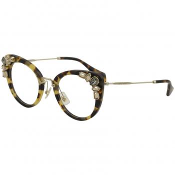 Miu Miu VMU05P Cat eye acetato donna BLONDE HAVANA