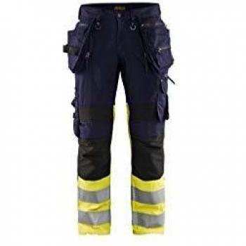 Pantaloni X1900 40L Visibilità Super-Elastici per Artigiani