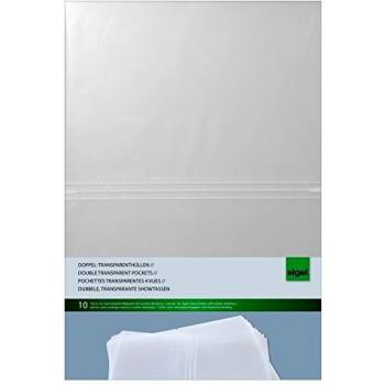 Protège-menus transparents A4