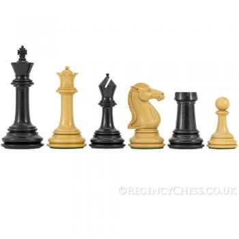 Timeless Parthenon Chess Pieces – 4.5 Ebony/Boxwood Edition