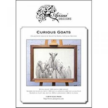 Curious goats. Blackwork design. Ediz. italiana, francese e inglese