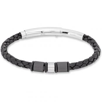 Men's SBB-ETHAN Heritage Leather Bracelet – Save Brave Collection