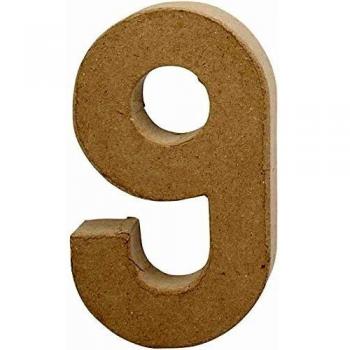 Anniversaire Papier‑Mâché Lettre 20,5 cm