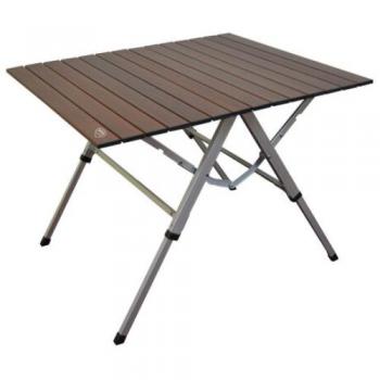 Defa 81 x 50 cm Wengé Folding Table One Action