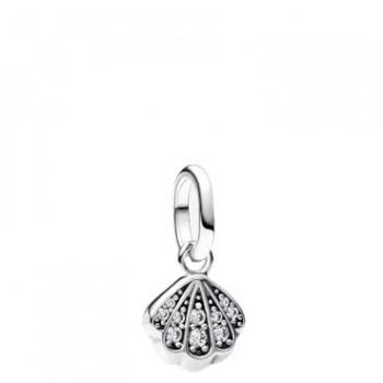 Pandora Silver Shell Drop Charm