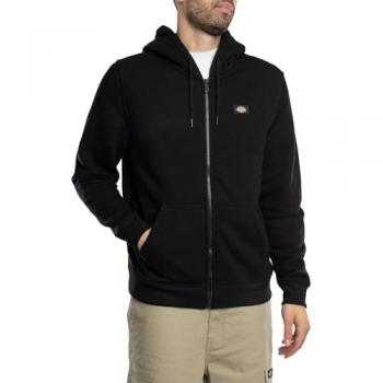 Dickies Oakport Kapuzenjacke Herren Schwarz Zipper XXL