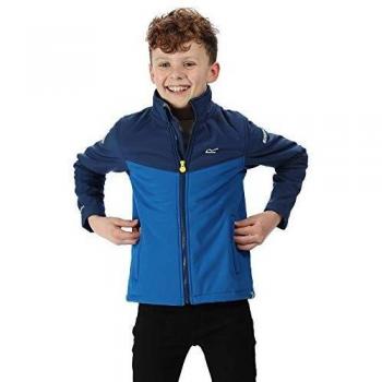Regatta Rivendale Chaqueta Softshell Azul para Niños 5-6