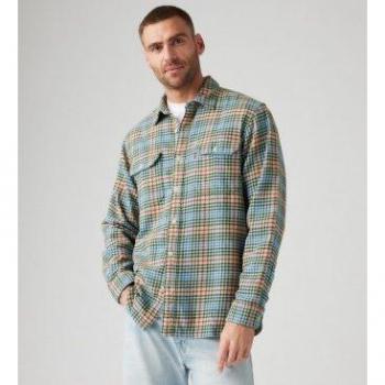 Levi's Camicia Hudson Plaid A Maniche Lunghe Multicolore