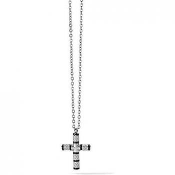 Comete Collier Homme Texture Acier UGL682