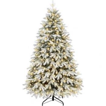 Yorbay Christbaum „Weihnachtszauber“ – Künstlicher Tannenbaum, LED, 150 cm