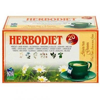 Herbodiet Alivia Tus Gases Novadiet 20 infusiones