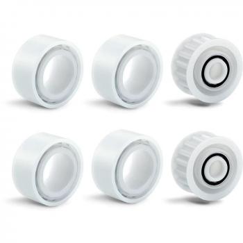 Set de Rodamientos para Dolphin, Incluye 2 Engranajes de Polea, CC Blanco, Número de Pieza 3884997-R6