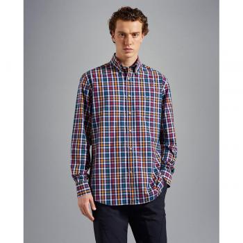 Paul & Shark Camisa Cuadros Manga Larga Hombre