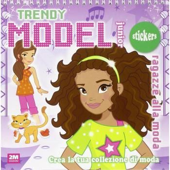 Trendy model junior. Viola. Con adesivi
