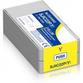 Druckerpatrone Gelb für Epson TM-C3500 SJIC22P(Y)