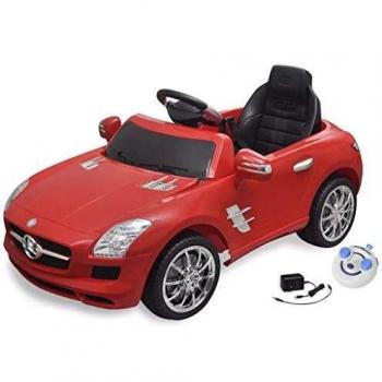 Veicolo Elettrico per Bambini Mercedes SLS AMG Rossa