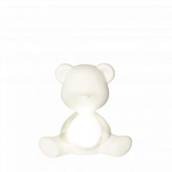 Lampada Teddy Girl LED ricaricabile bianca