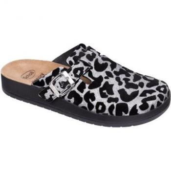 Calzature Janice Glitter Microfibra Donna Argento/Nero 39