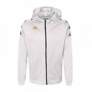 Herren‑Jacke Kappa Grevolo L (Weiß)